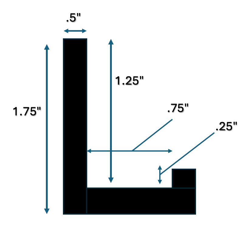 For Sushi Bar 4 shelves (walnut) 64 long