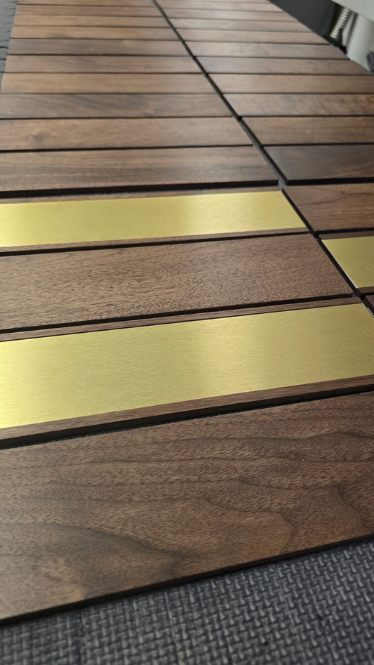 30 name plates 11×3×1/4