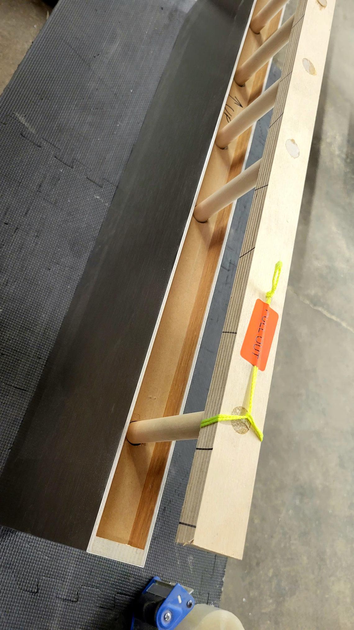 Modern Stainless Steel Bar Shelf, Rounded Corners