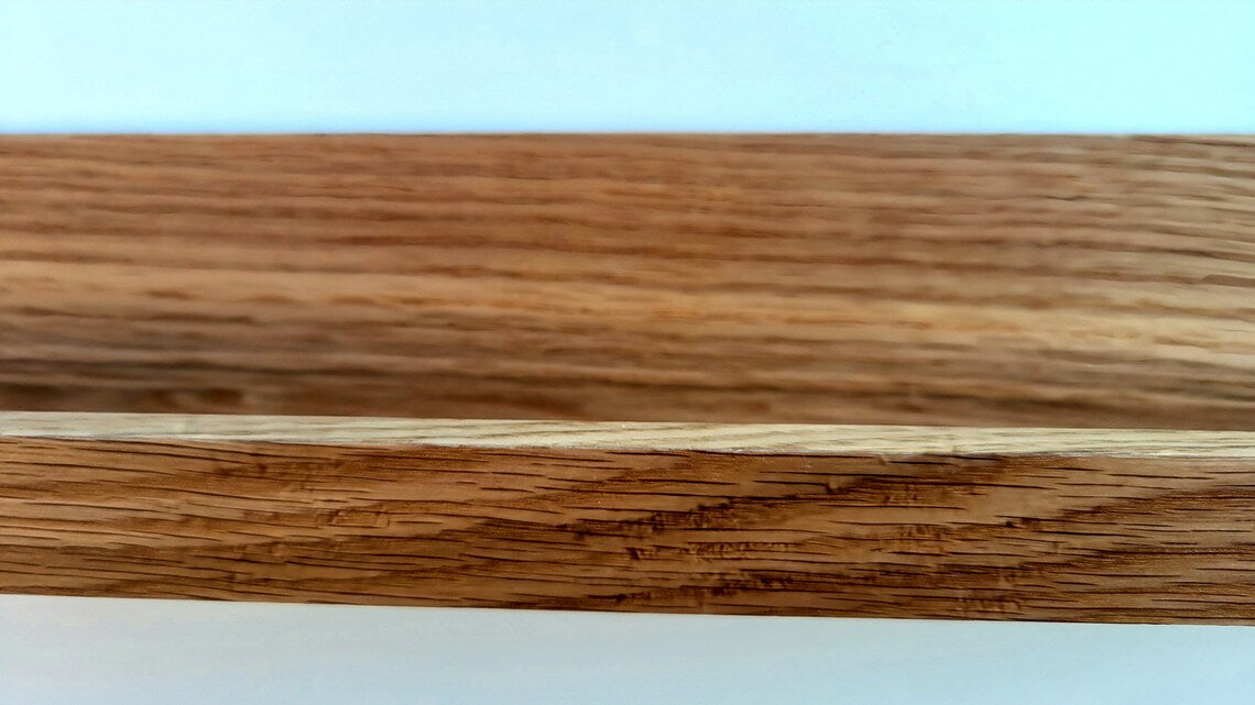 Rustic Wooden Picture Ledge Shelf